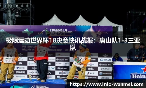 极限运动世界杯18决赛快讯战报：唐山队1-3三亚队